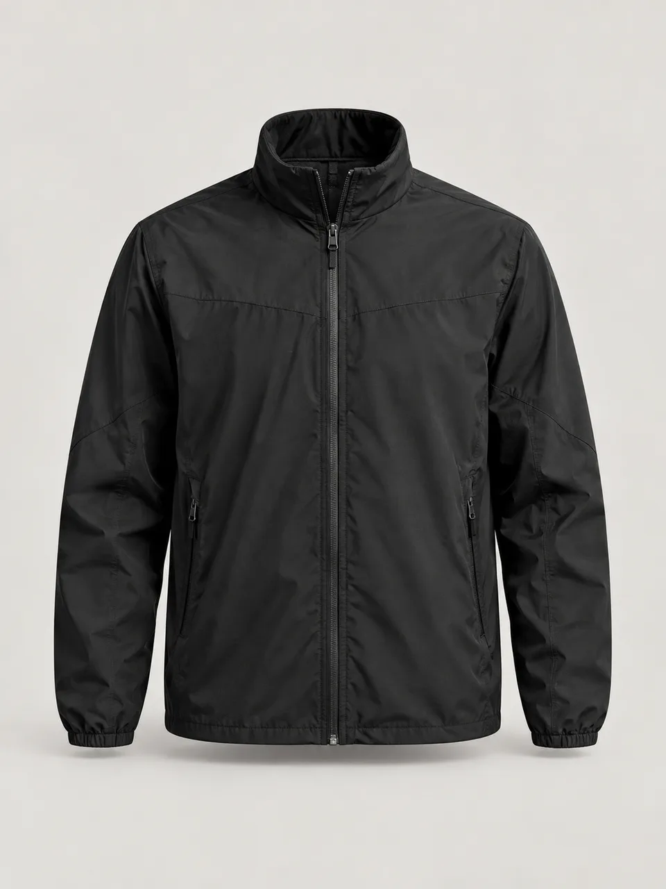 Jaqueta Urban Shell, cor preto, vista frontal
