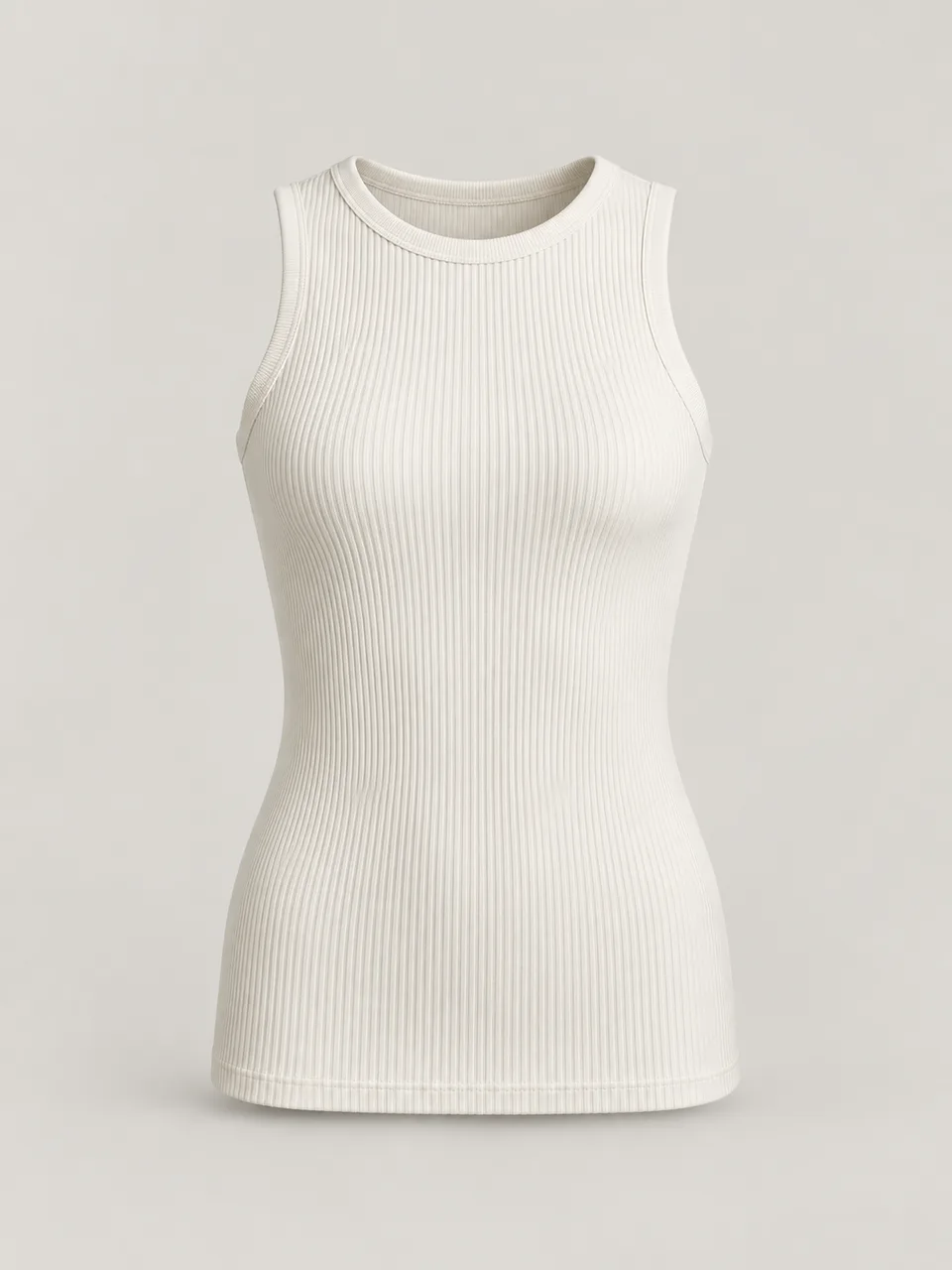 Regata Rib, cor branco, vista frontal